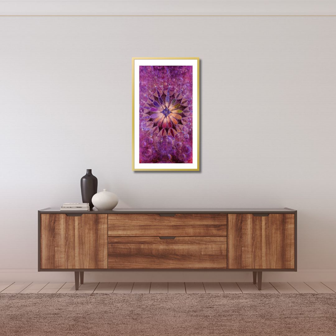 Ascension purple - Fine Art print
