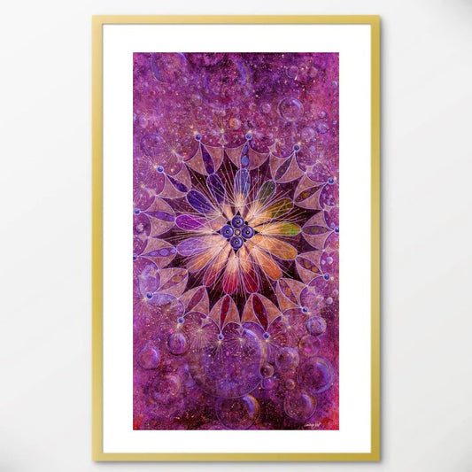 Ascension purple - Fine Art print