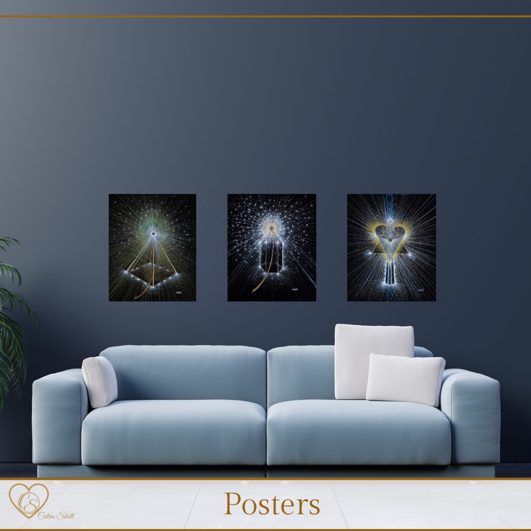 Healing in the light of stillness - Photo posters