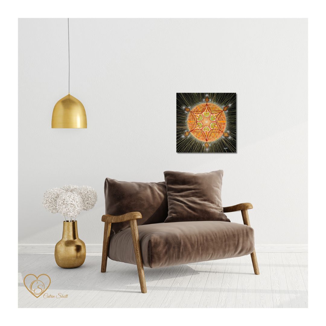 Earth star chakra - Photo Posters NEW