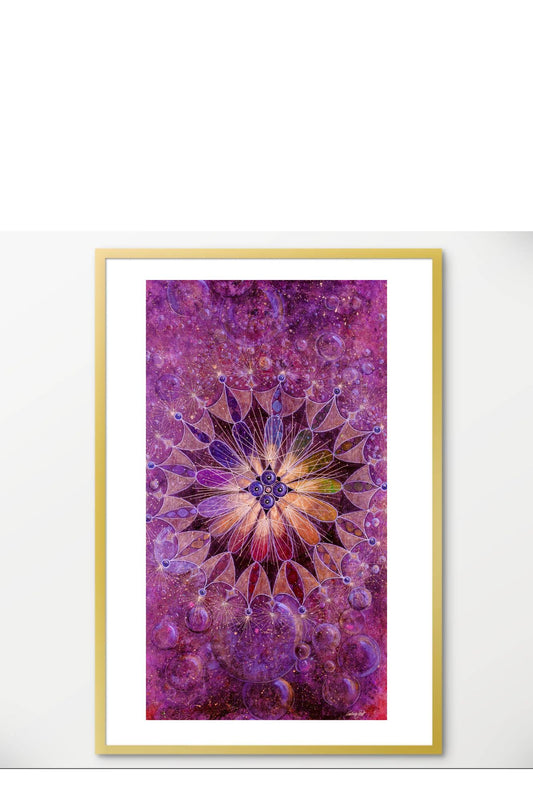 Ascension purple - Photo posters